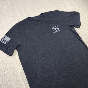Glock Perfection Shirt Men Small Black Firearm Promotions Conceal Carry USA